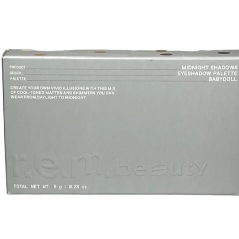 r.e.m. rem Ariana Grande Midnight Shadows Eyeshadow Palette in Babydoll‎ …